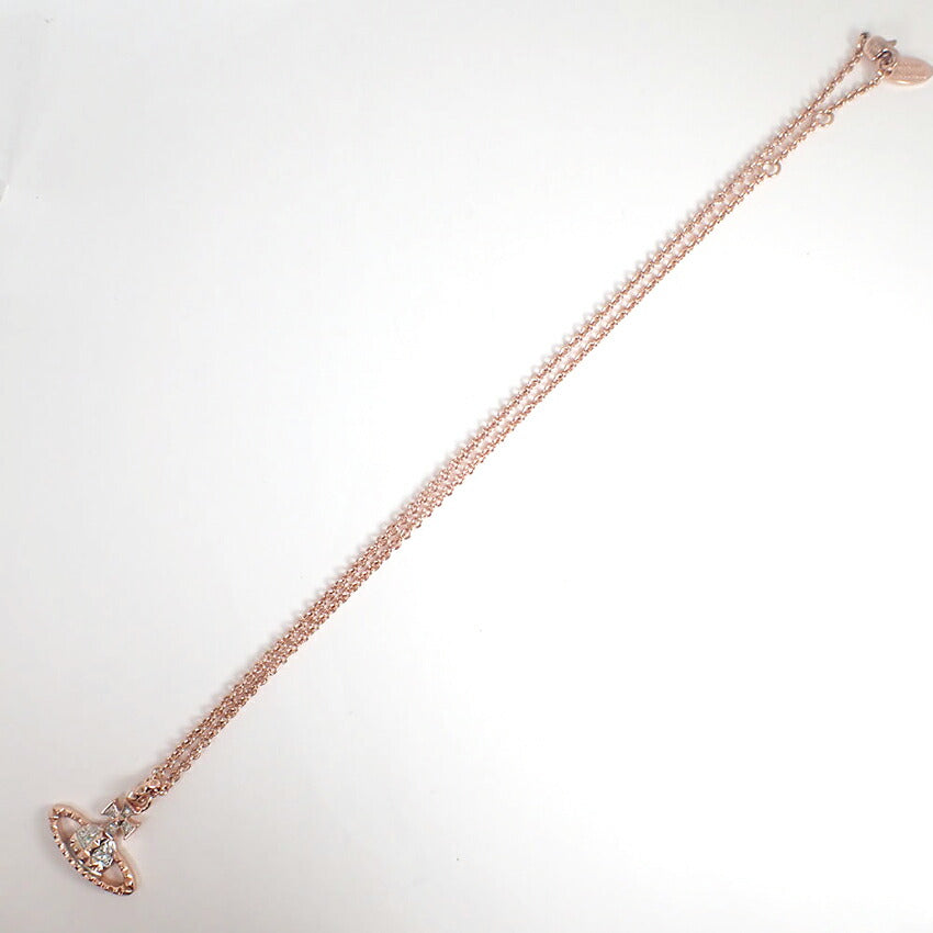 【中古】Vivienne Westwood/ヴィヴィアンウエストウッド ラインストーンオーブ ペンダント/ネックレス/j235-10