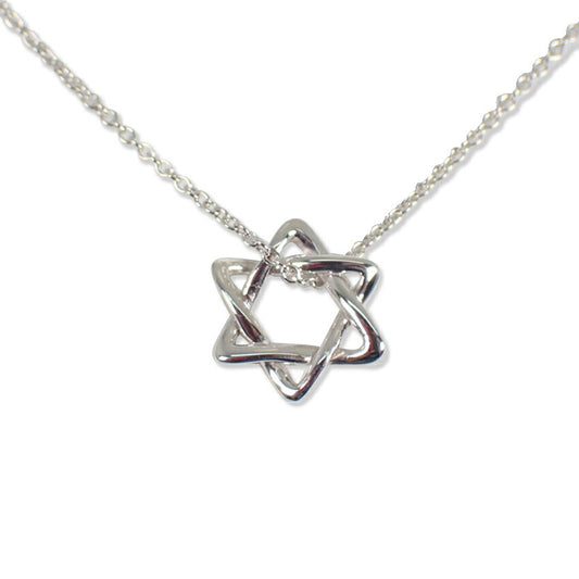 【中古】TIFFANY/ティファニー 925 スターオブダビデ ペンダント/ネックレス/j235-1