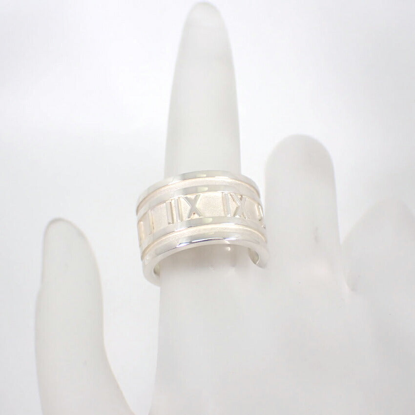 【中古】TIFFANY/ティファニー 925 アトラス ワイド リング /11号/j235-2