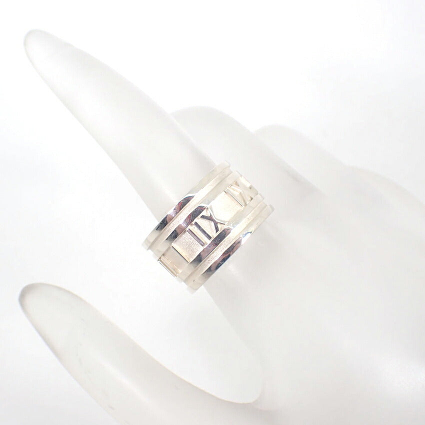 【中古】TIFFANY/ティファニー 925 アトラス ワイド リング /11号/j235-2