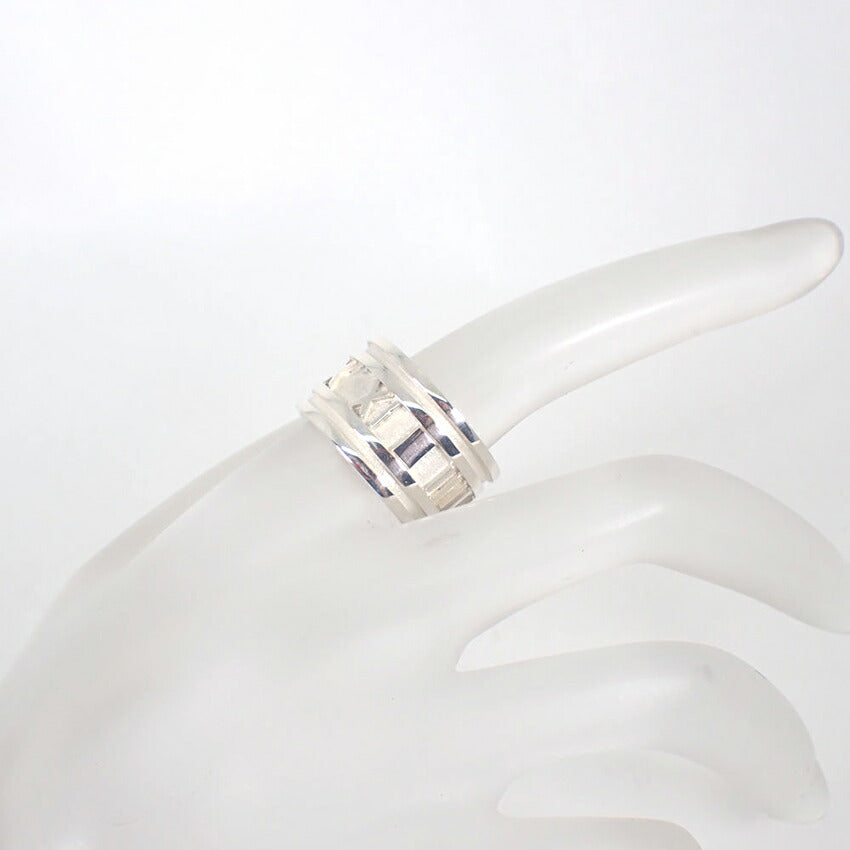 【中古】TIFFANY/ティファニー 925 アトラス ワイド リング /11号/j235-2