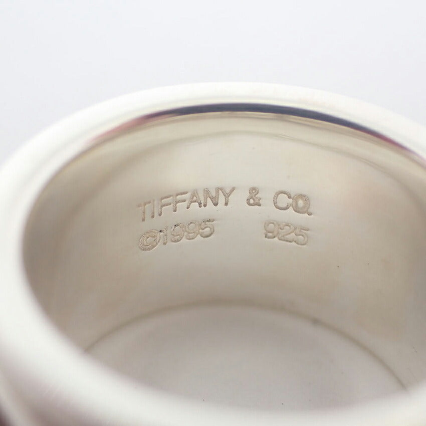 【中古】TIFFANY/ティファニー 925 アトラス ワイド リング /11号/j235-2