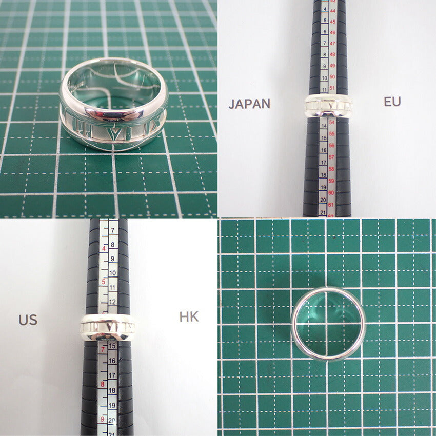 【中古】TIFFANY/ティファニー 925 アトラス リング/13号/j235-4