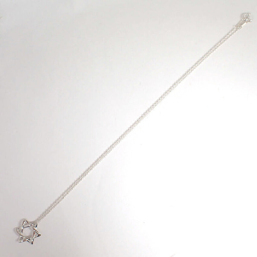 【中古】TIFFANY/ティファニー 925 スターオブダビデ ペンダント/ネックレス/j235-9