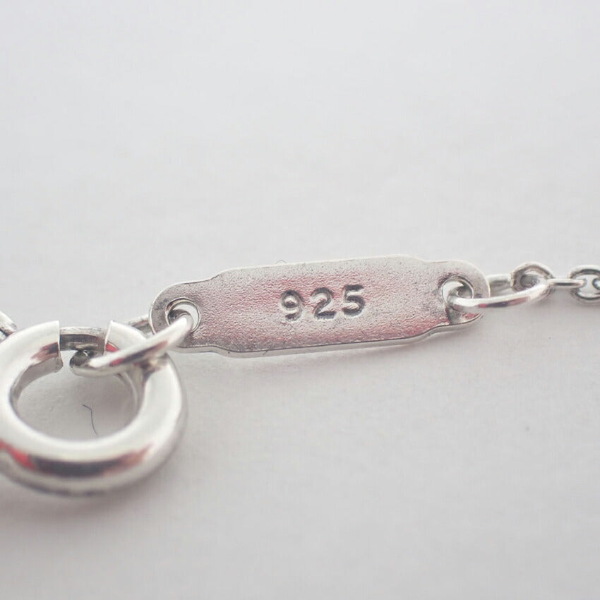 【中古】TIFFANY/ティファニー 925 オープンクロス インフィニティ ペンダント/j236-10