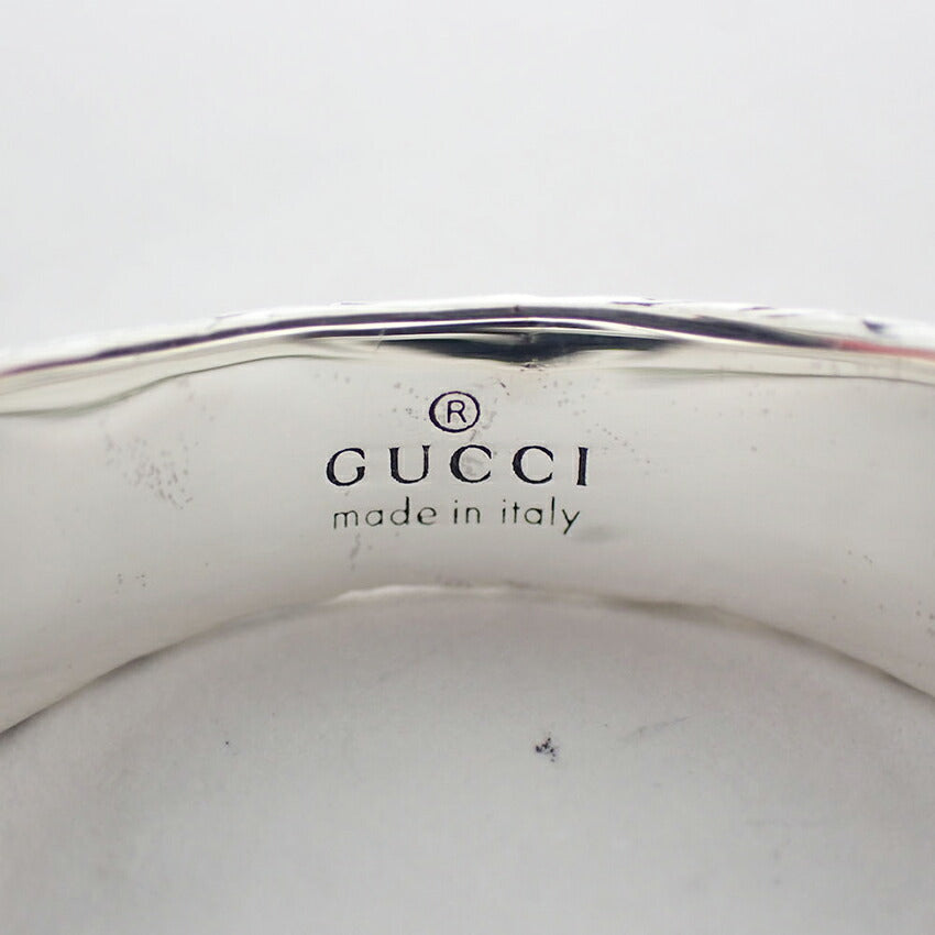 【中古】GUCCI/グッチ 925 インターロッキングG リング 箱付/20号/j236-4