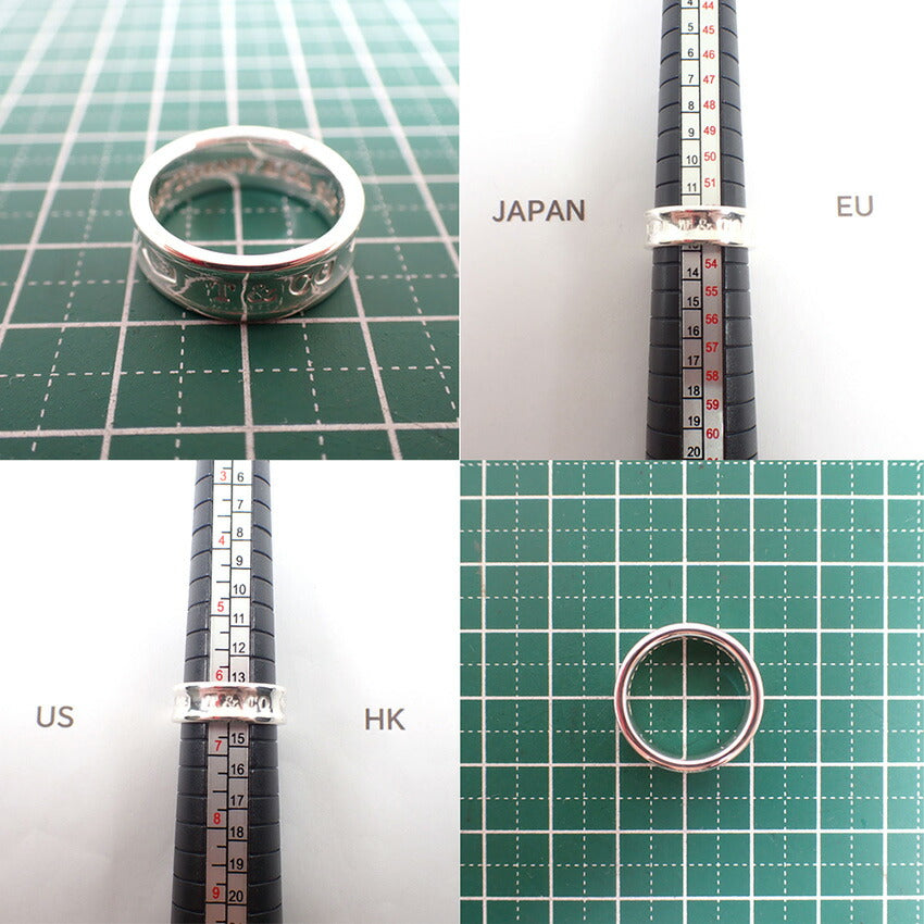 【中古】TIFFANY/ティファニー 925 1837  リング /12号/j236-6