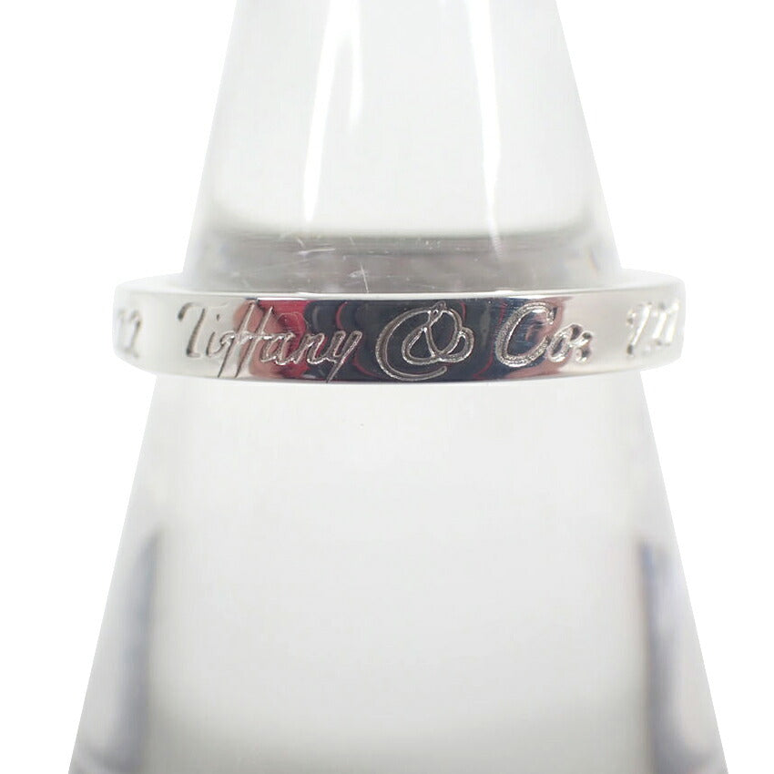 【中古】TIFFANY/ティファニー 925 ノーツ ナロー リング /13号/j236-9