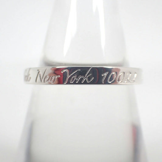 【中古】TIFFANY/ティファニー 925 ノーツ ナロー リング /13号/j236-9