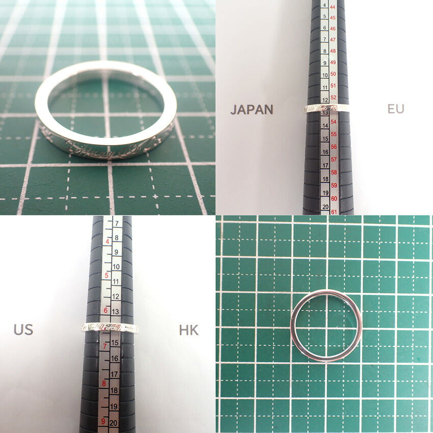 【中古】TIFFANY/ティファニー 925 ノーツ ナロー リング /13号/j236-9