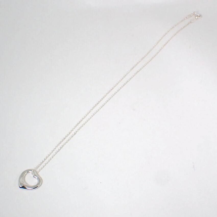 【中古】TIFFANY/ティファニー 925 オープンハート ペンダント/ネックレス /j238-1