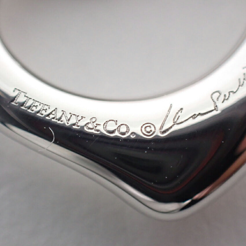 【中古】TIFFANY/ティファニー 925 オープンハート ペンダント/ネックレス /j238-1