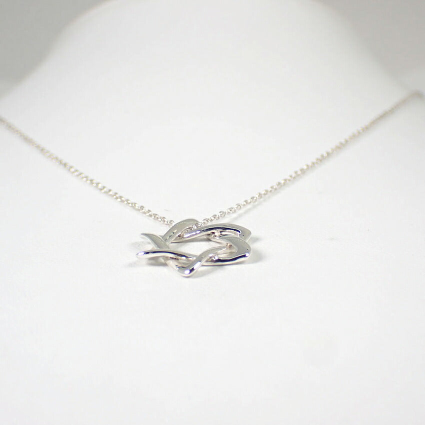 【中古】TIFFANY/ティファニー 925 スターオブダビデ ペンダント/ネックレス/j238-2