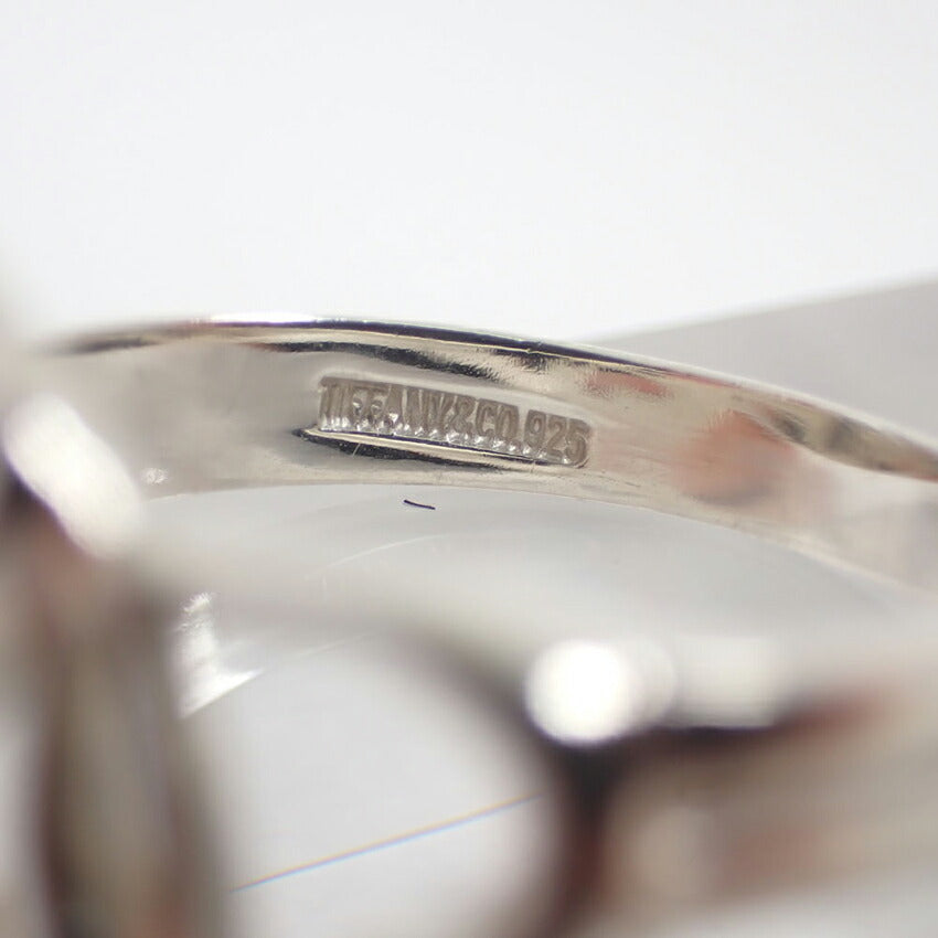 【中古】TIFFANY/ティファニー 925 トリプルハート リング /12.5号/j239-10