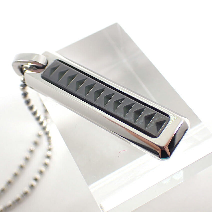 【中古】TIFFANY/ティファニー MAKERS 925/チタン パロマピカソ プレート ネックレス/j239-1