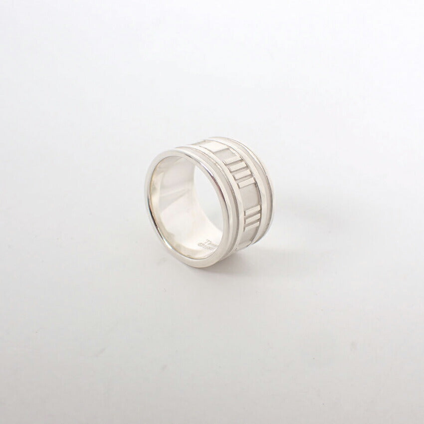 【中古】TIFFANY/ティファニー 925 アトラス ワイド リング/13号/j239-2