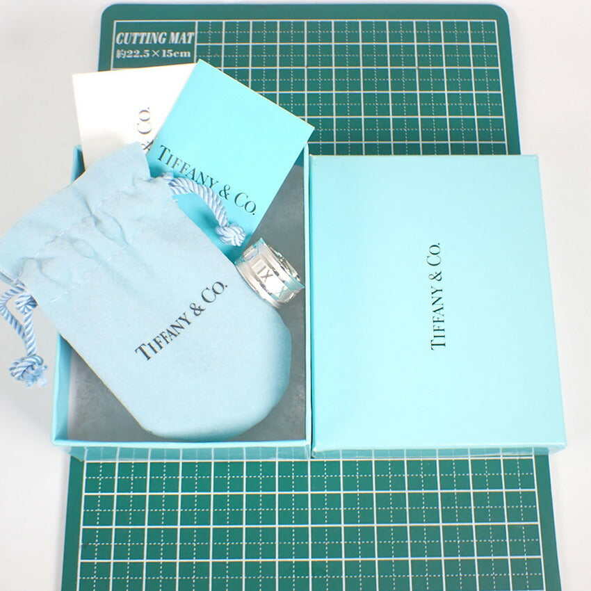 【中古】TIFFANY/ティファニー 925 アトラス ワイド リング/13号/j239-2