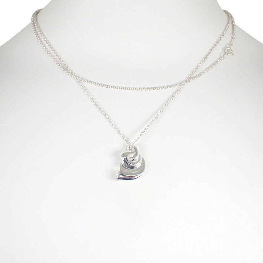 【中古】TIFFANY/ティファニー 925 ヴィンテージ シェル ペンダント/ネックレス 箱付き/j239-7
