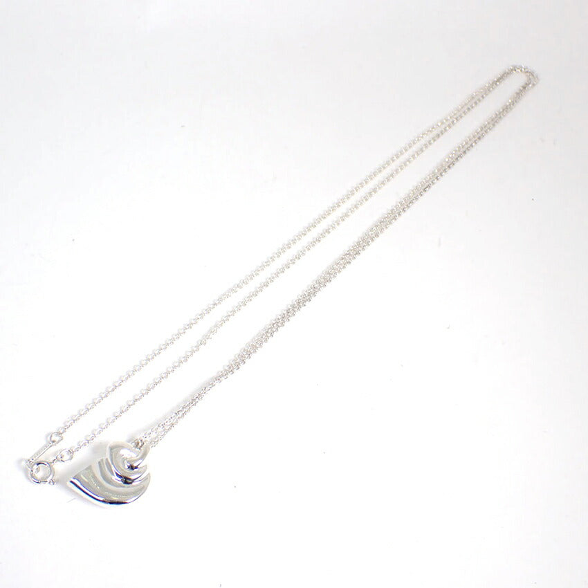 【中古】TIFFANY/ティファニー 925 ヴィンテージ シェル ペンダント/ネックレス 箱付き/j239-7
