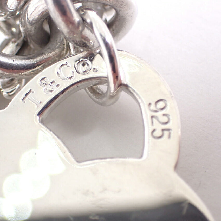 【中古】TIFFANY/ティファニー 925 リターントゥ ラージハートタグ ブレスレット/j239-9