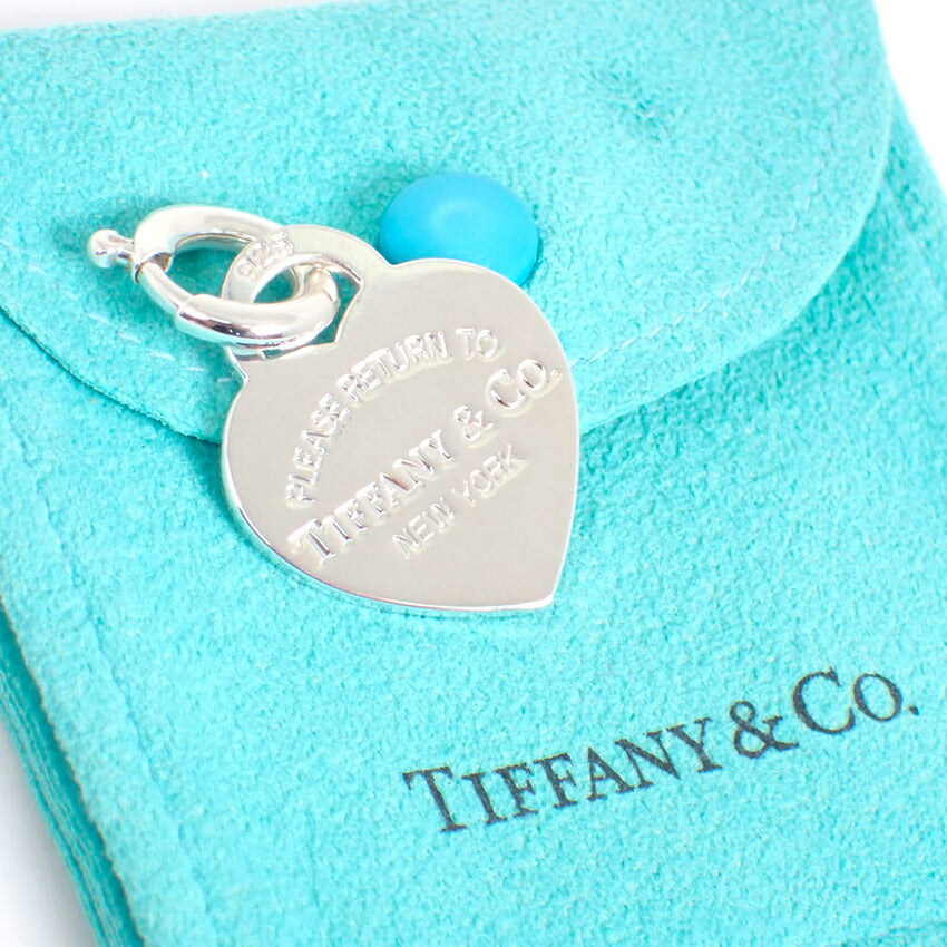【中古】TIFFANY/ティファニー 925 リターントゥ ハートタグ チャーム/ペンダントトップ/j240-4