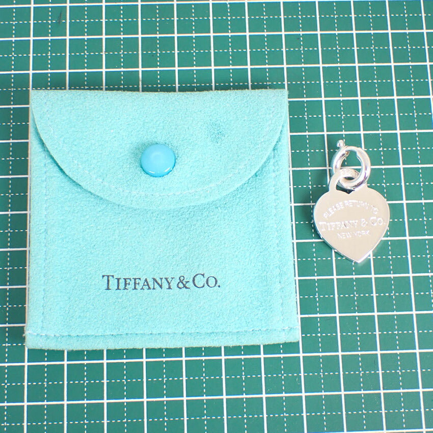 【中古】TIFFANY/ティファニー 925 リターントゥ ハートタグ チャーム/ペンダントトップ/j240-4