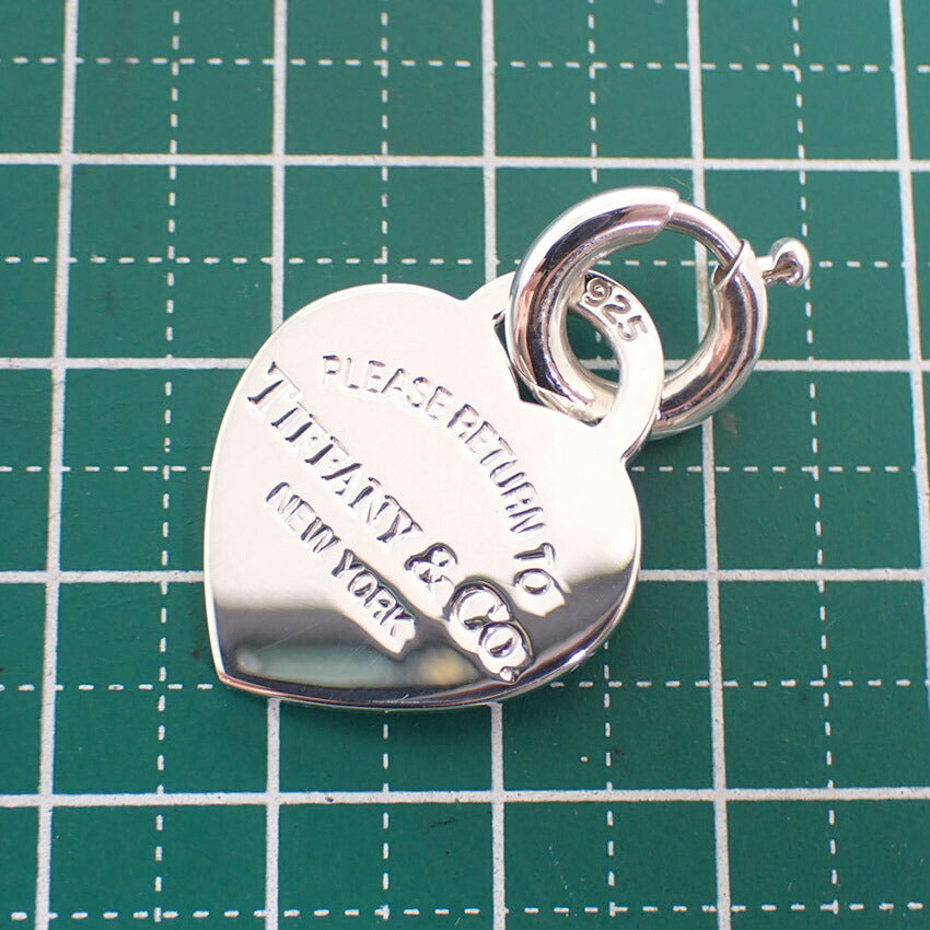 【中古】TIFFANY/ティファニー 925 リターントゥ ハートタグ チャーム/ペンダントトップ/j240-4