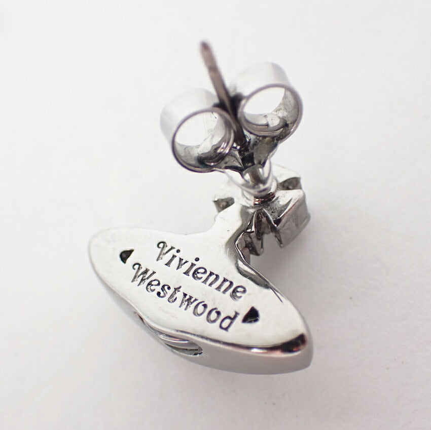 【中古】Vivienne Westwood/ヴィヴィアンウエストウッド ガンメタ オーブ  片耳ピアス/j240-9