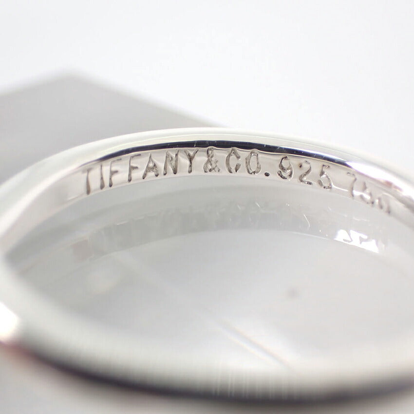 【中古】TIFFANY/ティファニー 925/750 ラブノット リング/7.5号/j244-11