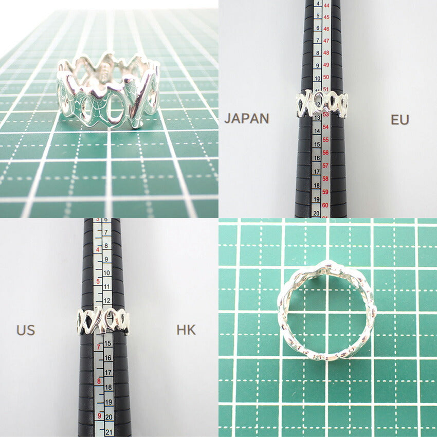 【中古】TIFFANY/ティファニー 925/750 ラブ&キス  リング /12.5号/j244-2
