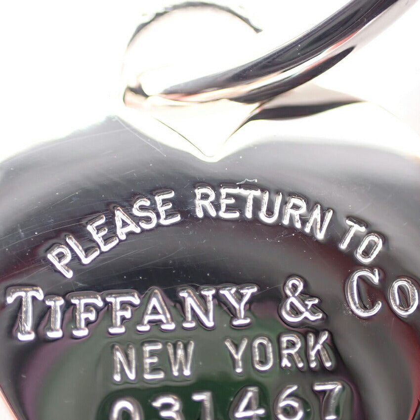 【中古】TIFFANY/ティファニー 925 リターントゥティファニー ハートタグ キーリング/j244-6