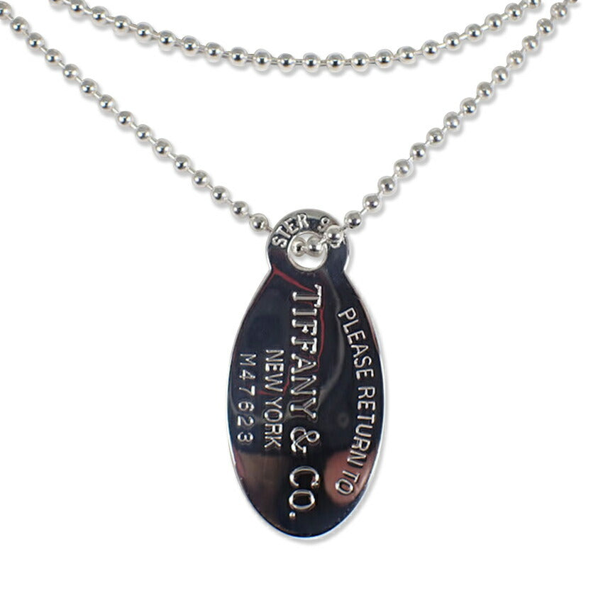 【中古】TIFFANY/ティファニー 925 リターントゥ オーバルタグ ブレスレット/j244-7