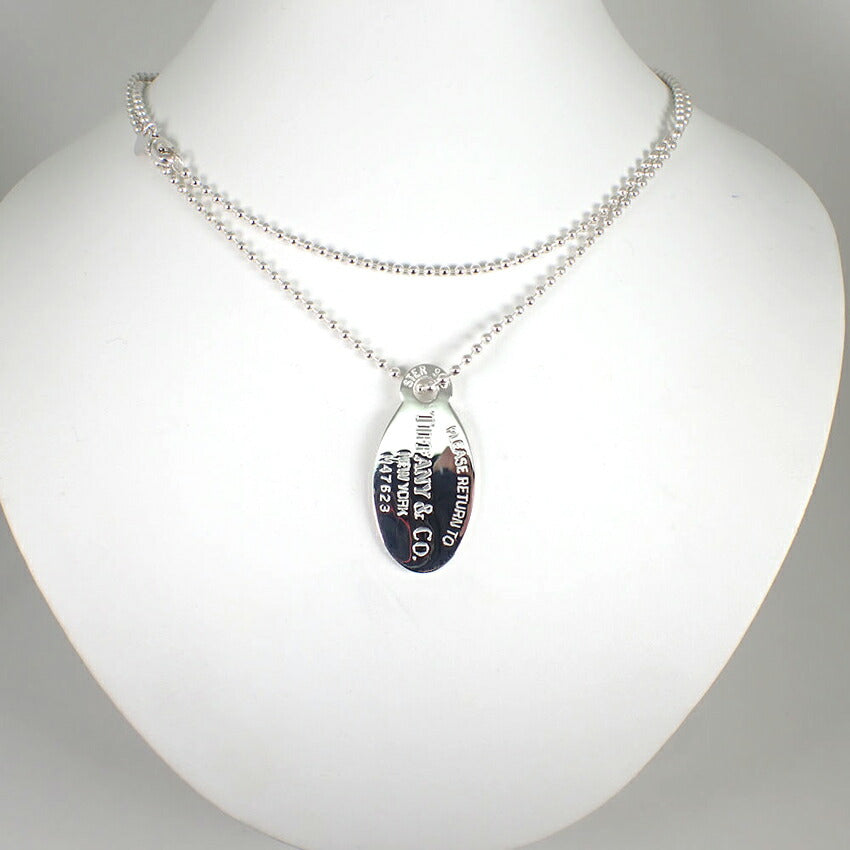 【中古】TIFFANY/ティファニー 925 リターントゥ オーバルタグ ブレスレット/j244-7