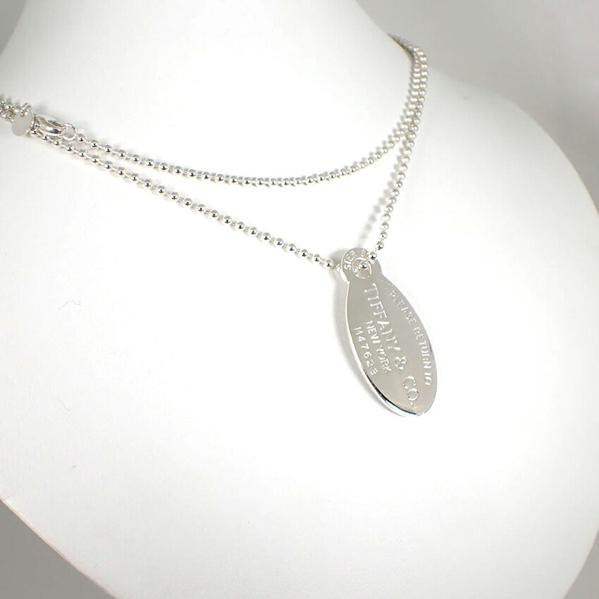 【中古】TIFFANY/ティファニー 925 リターントゥ オーバルタグ ブレスレット/j244-7