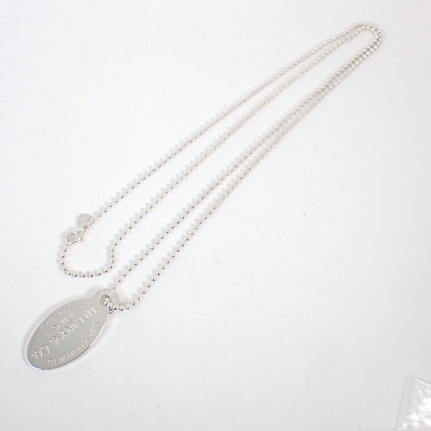 【中古】TIFFANY/ティファニー 925 リターントゥ オーバルタグ ブレスレット/j244-7