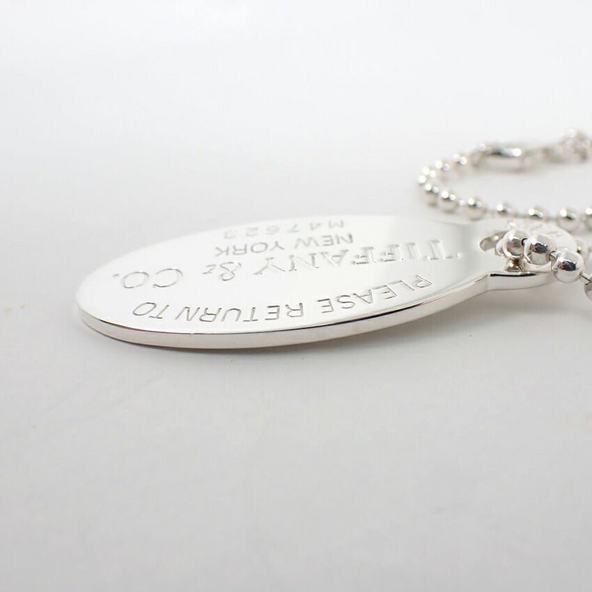 【中古】TIFFANY/ティファニー 925 リターントゥ オーバルタグ ブレスレット/j244-7