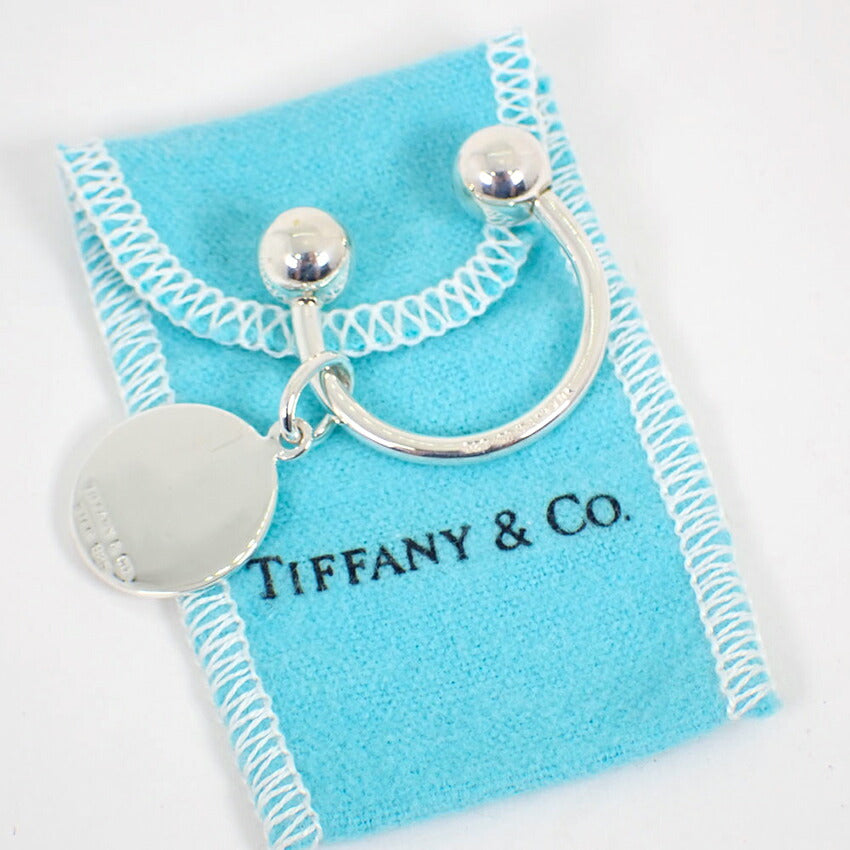 【中古】TIFFANY/ティファニー 925 キーリング/j245-12