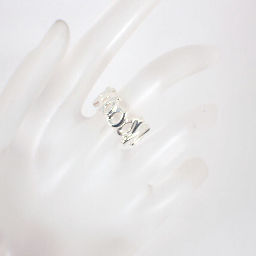 【中古】TIFFANY/ティファニー 925 パロマピカソ ラブ＆キス リング /8号/j245-13