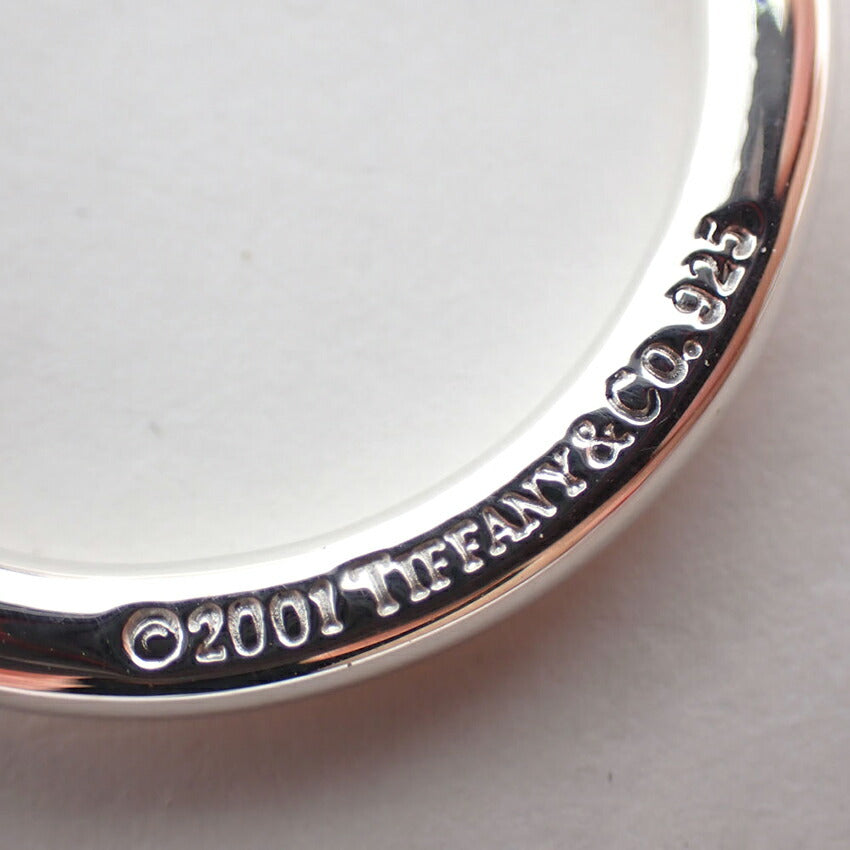 【中古】TIFFANY/ティファニー 925 キーリング テニスボール/j245-3