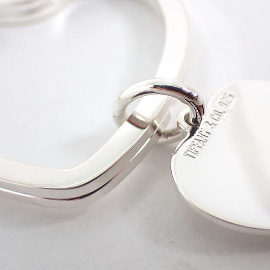 【中古】TIFFANY/ティファニー 925 ハートタグ付き ハートキーリング/j245-4