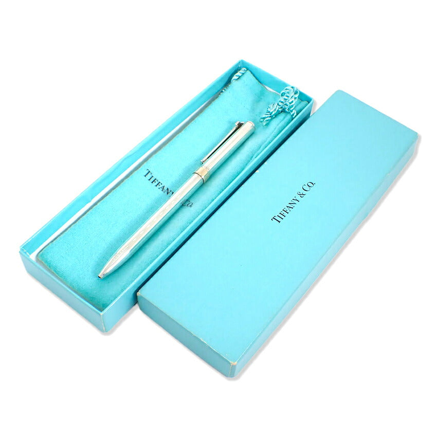 【中古】TIFFANY/ティファニー 925 Tクリップ  ボールペン/j245-5