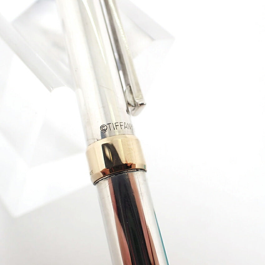【中古】TIFFANY/ティファニー 925 Tクリップ  ボールペン/j245-5