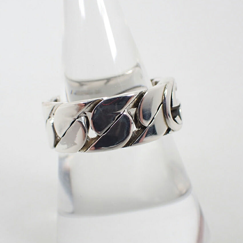 【中古】GUCCI/グッチ 925 インターロッキングG リング /17号/j245-6