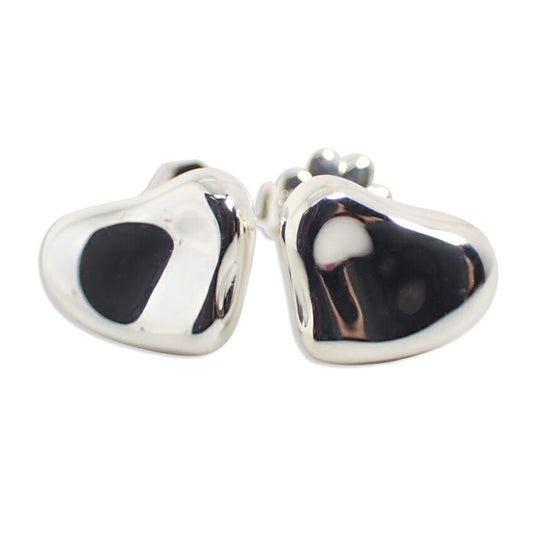 【中古】TIFFANY/ティファニー 925 フルハート ピアス/j245-7