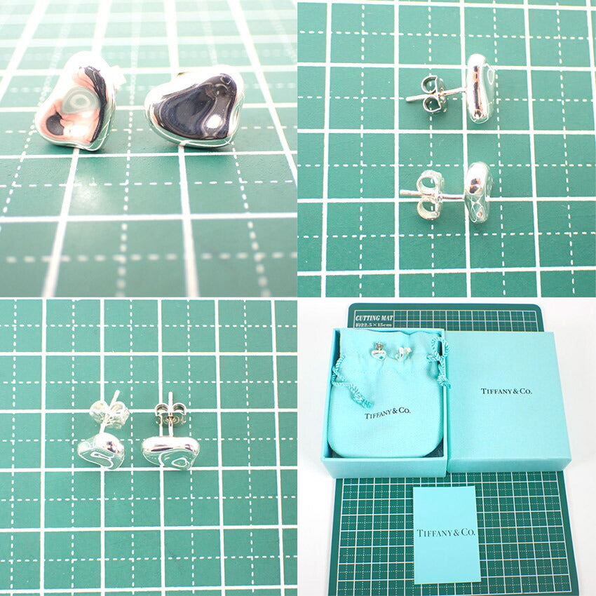 【中古】TIFFANY/ティファニー 925 フルハート ピアス/j245-7