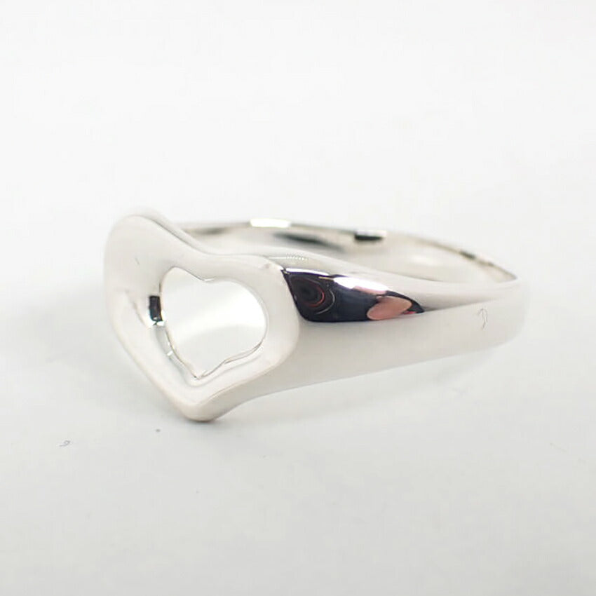 【中古】TIFFANY/ティファニー 925 フルハート リング /14号/j245-9