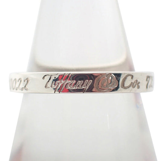 【中古】TIFFANY/ティファニー 925 ノーツ ナロー リング /11.5号/j249-3