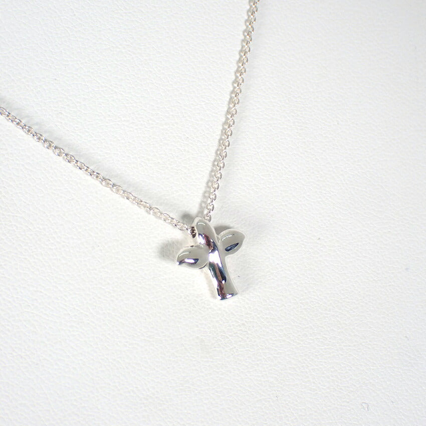 【中古】TIFFANY/ティファニー 925 PERETTI バード クロス ペンダント/ネックレス/j249-7