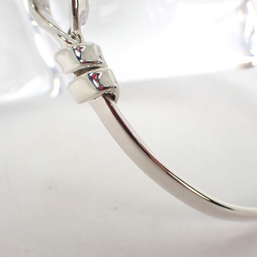 【中古】TIFFANY/ティファニー 925/750  フック＆アイ バングル/j249-8