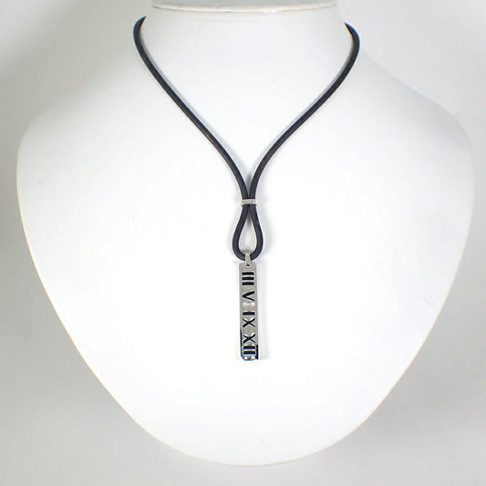 【中古】TIFFANY/ティファニー 925 1837 エレメント プレート ペンダント/ネックレス/j249-9